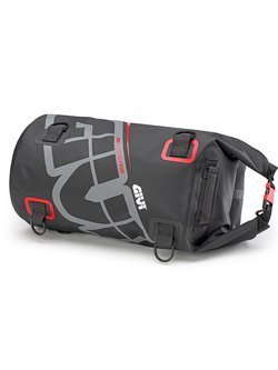 Waterproof cylinder seat bag GIVI EA114CM Easy-T Range [capacity: 30 ltr] grey