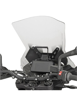 Fairing upper bracket Givi to be mounted behind the windshield to GPS-Smartphone holder for Honda XL 750 Transalp (23-)