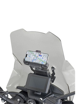 Fairing upper bracket Givi to be mounted behind the windshield to GPS-Smartphone holder for Honda XL 750 Transalp (23-)