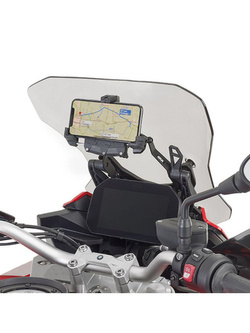 Fairing upper bracket Kappa to install GPS-Smartphone holder for BMW F 900 XR (20-)