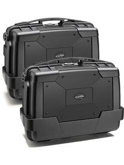 Pair of side-cases Kappa Monokey KGR33N Garda (33 ltr) 