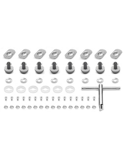 Rapid Release Givi kit that allows you to transform the side case holder into a quick-release frame for selected models of Yamaha / BMW / Triumph / Honda