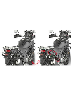 Rapid release side case holder Givi for MONOKEY® Suzuki DL 650 V-Strom (17-)