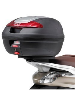 Rear rack GIVI for Monolock® top cases for Piaggio Beverly 125IE-300IE-350 (10-20)