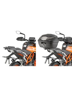 Rear rack Kappa for Monolock® top-case KTM Duke 125/ 390 [17-21]