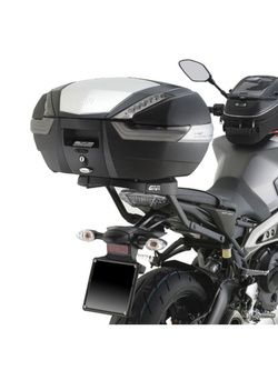 Rear rack for MONOKEY® or MONOLOCK® top case for Yamaha MT-09 (13-16)