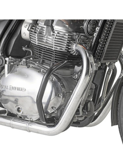 Specific Givi engine guard for Royal Enfield Interceptor 650 (19-) / Continental GT 650 (20-) black