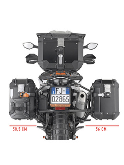 Specific Givi pannier holder PL One-Fit for Monokey® for KTM Adventure 890 (21-22)