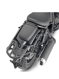 Specific Givi rear rack for Monokey® or Monolock® top-case for Honda CMX 1100 Rebel (21-) glossy black