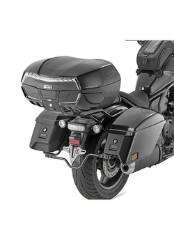 Specific Givi rear rack for Monokey® or Monolock® top-case for Honda CMX 1100 Rebel (21-) glossy black