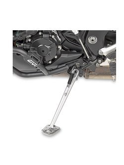 Specific Givi support to widen the surface support area of the original side stand for BMW S 1000 XR (20-)