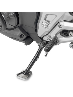 Specific Givi support to widen the surface support area of the original side stand for Honda NC 750 X (21-)