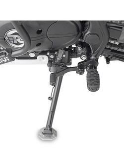 Specific Givi support to widen the surface support area of the original side stand for Royal Enfield Himalayan (21-)