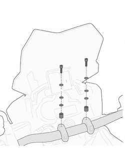 Specific kit Kappa to mounting the KS900A Smart Bar