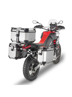 Specific pannier holder Givi ONE-FIT for Trekker Outback MONOKEY® CAM-SIDE Aprilia Tuareg 660 (21-22)