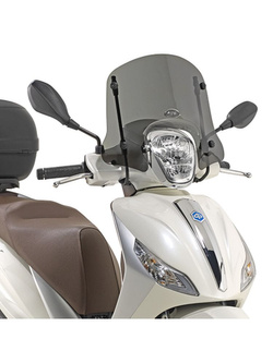 Specific screen GIVI for Piaggio Medley 125/150 (16-19) smoked [A5606A kit is required to mount the screen]