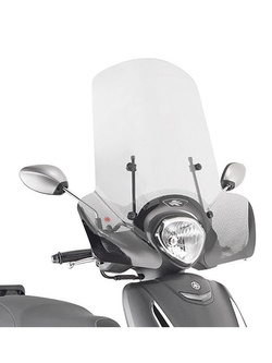 Specific screen Kappa for Yamaha D'elight 125 (21-) transparent [fitting kit not included]