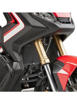 Stainless steel specific Kappa radiator guard for Honda X-ADV 750 (17-), Forza 750 (21-) black