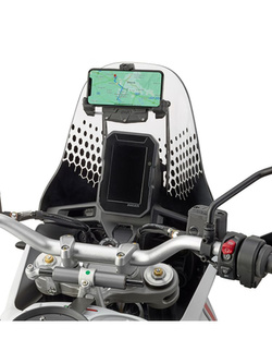 Fairing upper bracket Givi to be mounted behind the windshield to GPS-Smartphone holder for Honda XL 750 Transalp (23-)