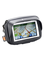 Smart phone / GPS holder Kappa for handlebar mounting suitable for screens up to 4.3 inches