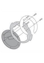 Mocowanie GIVI BF08 do tankbagów Tanklock, TanklockED modele Ducati