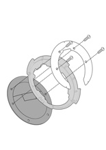 Mocowanie TankLock Kappa do Tankbag CF Moto 700 CL-X (21)