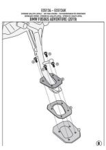 Poszerzenie stopki bocznej Kappa BMW F 850 GS Adventure (19-23)/ F 900 GS Adventure (24-)