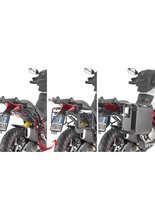 Stelaże Givi pod kufry KFR K'FORCE ALU Givi/Kappa do DUCATI Multistrada 950 S (19-21), Multistrada Enduro 1260 (19-21)