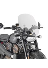 Szyba motocyklowa GIVI Harley Davidson Sportster S 1250 (21-) przezroczysta [mocowanie w zestawie]