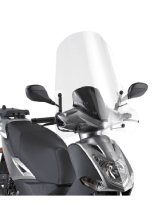 Szyba motocyklowa GIVI Kymco Agility 50-125-150-200-R16 (08-20)/ 50-125-150-200 R16+ (14-) przezroczysta