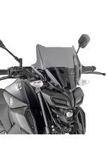 Szyba motocyklowa GIVI Yamaha MT 125 (20-) przyciemniona [mocowanie w zestawie]