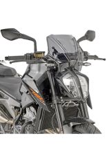 Szyba motocyklowa GIVI do KTM Duke 790 (18-20) / 890 Duke (21-) przyciemniana [mocowanie w zestawie]