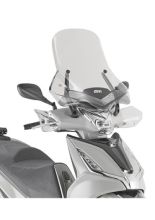 Szyba motocyklowa GIVI do Kymco Agility 300 R16 (19-) przezroczysta [mocowania D6114KIT w zestawie]