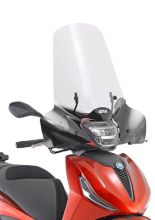 Szyba motocyklowa GIVI do Piaggio Beverly 300/400 HPE (21-) przezroczysta [mocowanie w zestawie]