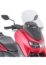 Szyba motocyklowa GIVI przezroczysta Yamaha N-Max 125/ 155 (21-) [mocowanie w zestawie]