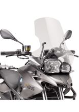 Szyba motocyklowa Kappa BMW F 700 GS (13-17) przezroczysta [mocowanie w zestawie]