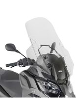 Szyba motocyklowa Kappa do Piaggio MP3 HPE 400-400 Sport - 530 Exclusive (22-) przeźroczysta