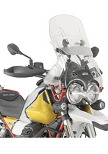 Szyba regulowana Airflow przezroczysta GIVI MOTO GUZZI V85 TT (19 > 21)