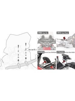 Kit montażowy GIVI do mocowań S900A Smart Bar/ S901A Smart Mount