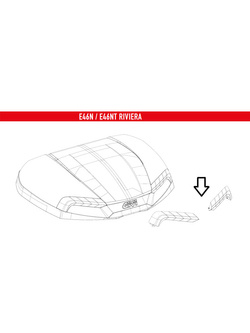 Odblask GIVI do kufra E46 (wersja tech)