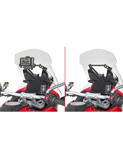 Poprzeczka Givi do montażu uchwytu na smartfon/GPS do Ducati Multistrada V4/ V4 S (21-)