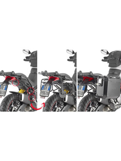 Stela kufrów bocznych Monokey Cam-Side GIVI Ducati Multistrada 950 S/ 1260 Enduro (19-21)