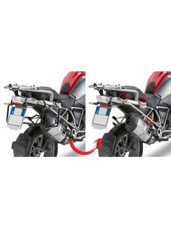 Stelaż kufrów bocznych Monokey GIVI z możliwością szybkiego demontażu BMW R 1250 GS (19-23)/  Adventure (19-)