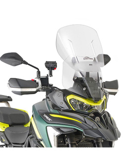 Szyba motocyklowa GIVI Airflow regulowana do Benelli TRK 702 / X (23-) przezroczysta